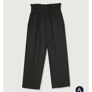 OAK + FORT NWT High-waist Paper-bag Pants